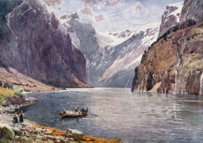 Naero-fjord alkotó: Alfred Heaton Cooper