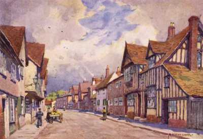 The Old Moot Hall, Sudbury, Suffolk alkotó: Alfred Heaton Cooper