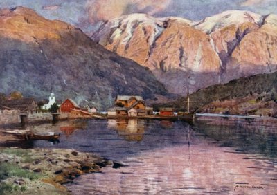 Ulvik, Hardanger-fjord alkotó: Alfred Heaton Cooper