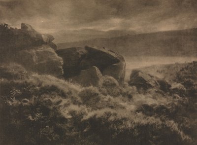 Kameramunka: Eső a hegyekről, 1905. alkotó: Alfred Horsley Hinton