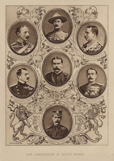 A brit hadsereg parancsnokai Dél-Afrikában a búr háború alatt alkotó: Alfred Hugh Fisher