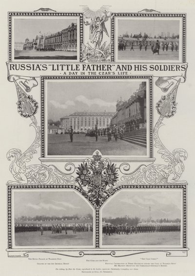 Oroszország kispapa és katonái alkotó: Alfred Hugh Fisher