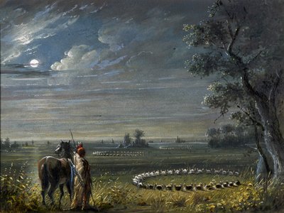 Gyógyító körök alkotó: Alfred Jacob Miller