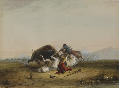 Pierre és a bölény alkotó: Alfred Jacob Miller