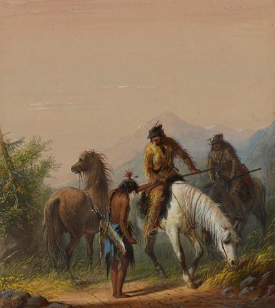 Az indiai jós alkotó: Alfred Jacob Miller