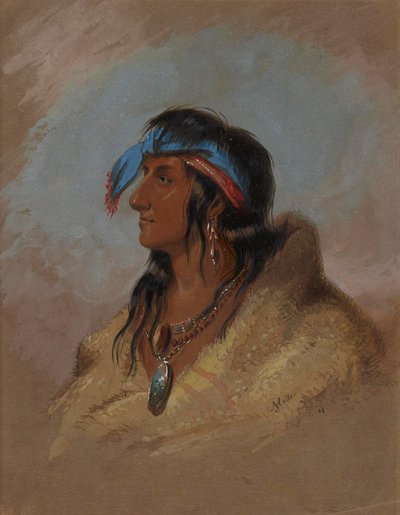White Plume alkotó: Alfred Jacob Miller