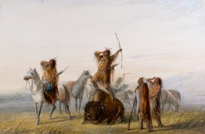 Diadalordítás alkotó: Alfred Jacob Miller