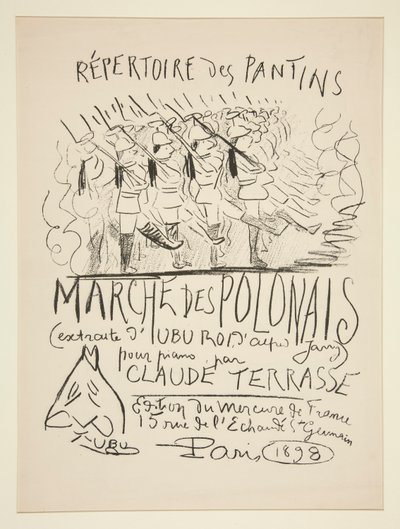 A Báb címtára: A lengyelek márciusa alkotó: Alfred Jarry