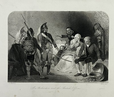 Mrs Richardson és a brit tisztek alkotó: Alfred Jones