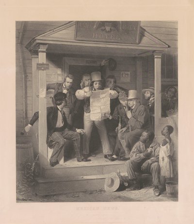 Mexikói hírek alkotó: Alfred Jones, after Richard Caton Woodville