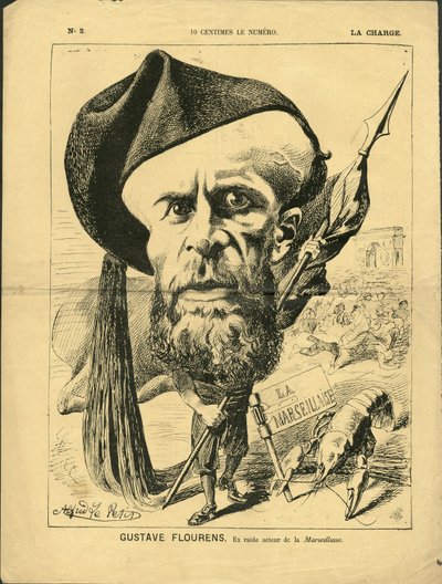 Alfred Le Pete (1841-1909) illusztrációja: La Charge (1870), 2. szám - Flourens Emile alkotó: Alfred Le Petit