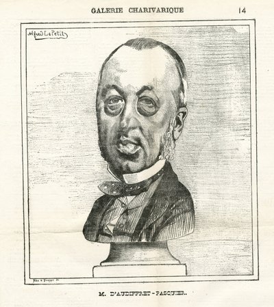 Illusztráció: Alfred Le Pete (1841-1909) Le Charivariban alkotó: Alfred Le Petit