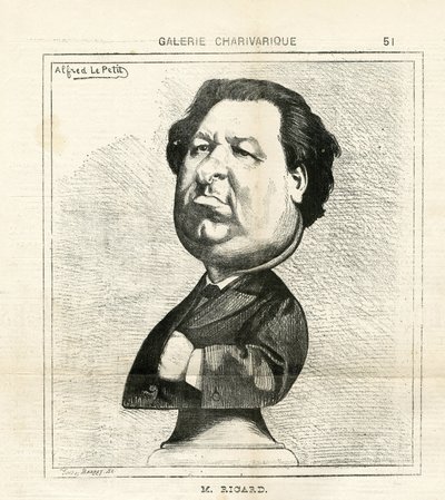 Illusztráció: Alfred Le Pete (1841-1909) Le Charivariban alkotó: Alfred Le Petit