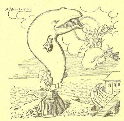 Illusztráció Alfred Le Pete-ről (1841-1909) Gros-Jeanban és gyógymódjáról alkotó: Alfred Le Petit