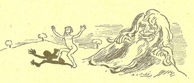 Illusztráció Alfred Le Pete-ről (1841-1909) Gros-Jeanban és gyógymódjáról alkotó: Alfred Le Petit