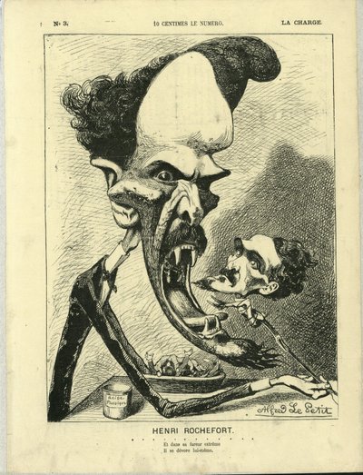 Alfred Le Pete (1841-1909) illusztrációja: La Charge (1870), 3. sz. alkotó: Alfred Le Petit