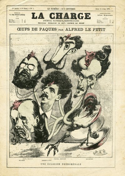 Alfred Le Petité (1841-1909) illusztrációja a The Charge (1870) című filmben alkotó: Alfred Le Petit
