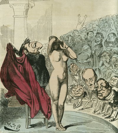 Az új phryne Gerome festménye szerint a Phryne lenne a bemutatott Republique. A. Le petit „” L