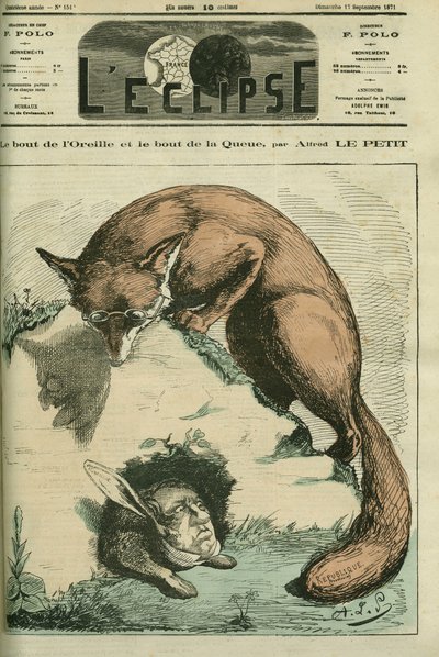 A fül hegye és a farok hegye, Adolphe Thiers rókában - Republique és Philippe d