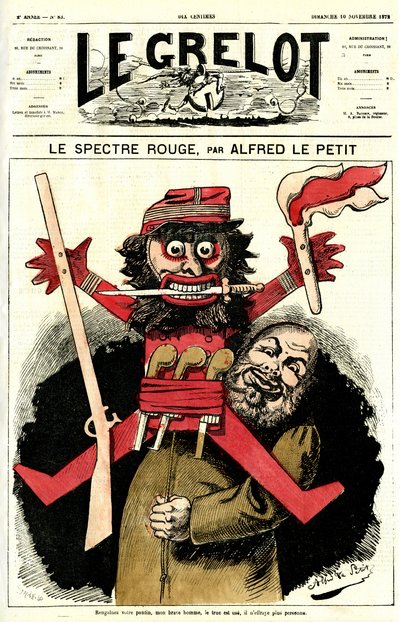 egy katolikus pap legyintett egy kis alakot alkotó: Alfred Le Petit