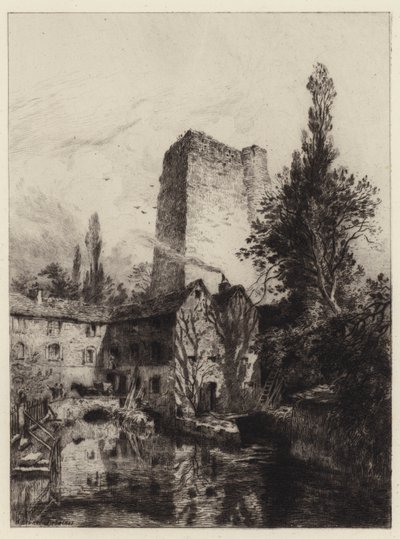Oxford kastély alkotó: Alfred Louis Brunet Debaines