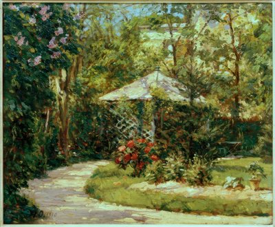 Kert pavilonnal alkotó: Alfred Nathaniel Oppenheim