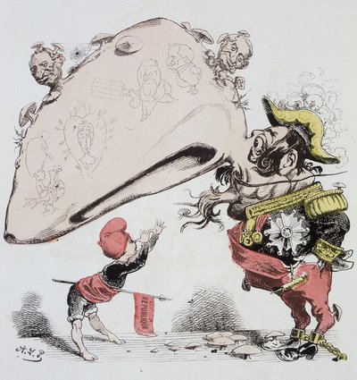 – Még van időd kihúzni az orrát, barátom, ha úgy gondolod, hogy visszajössz Párizsba, átkutathatod magad. alkotó: Alfred Petit