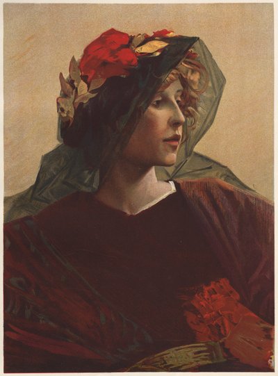 Impéria (színes litográfia) alkotó: Alfred Pierre Agache