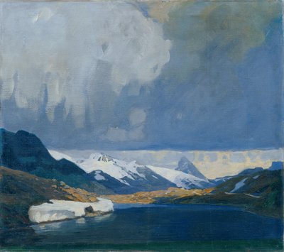 Bernina zivatar alkotó: Alfred Poell