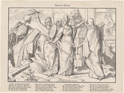 Szintén a haláltánc I alkotó: Alfred Rethel