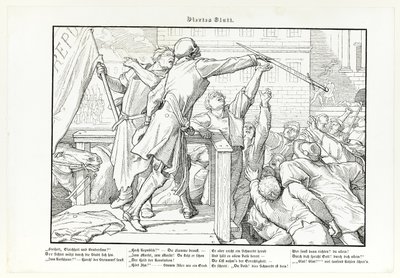 Szintén egy haláltánc, IV. tábla alkotó: Alfred Rethel