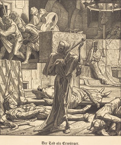 A halál mint fojtogató alkotó: Alfred Rethel