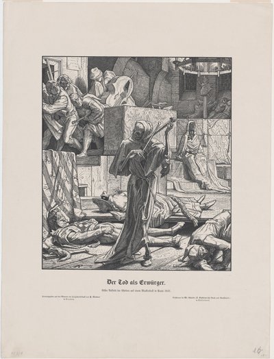 A halál mint barát alkotó: Alfred Rethel
