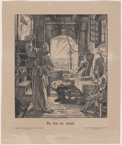 A halál mint barát alkotó: Alfred Rethel