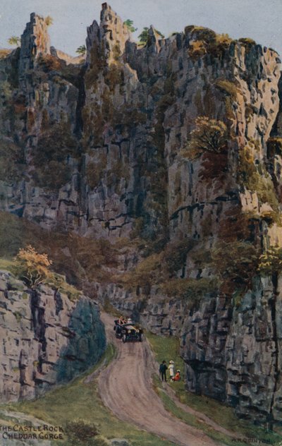 Castle Rock, Cheddar-szurdok alkotó: Alfred Robert Quinton