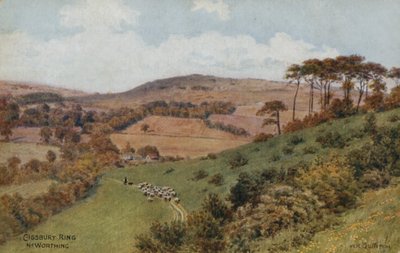 Cissbury Ring Worthing közelében alkotó: Alfred Robert Quinton