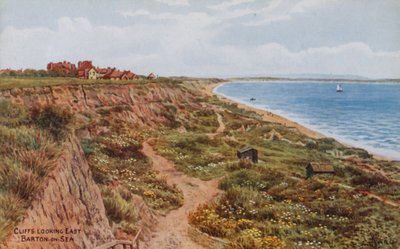 Sziklák, kelet felé nézve, Barton-on-Sea alkotó: Alfred Robert Quinton