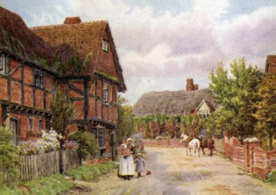 Víkendházak, East Hagbourne alkotó: Alfred Robert Quinton