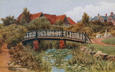 Eily Pond, Kensington Gardens; Lowestoft alkotó: Alfred Robert Quinton
