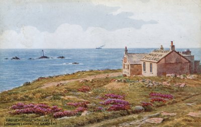 Első és utolsó ház Angliában és Longships világítótorony, Lands End alkotó: Alfred Robert Quinton