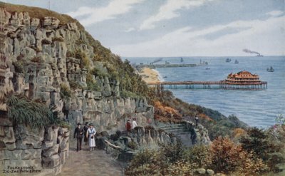 Folkestone, Cikcakkos út és móló alkotó: Alfred Robert Quinton
