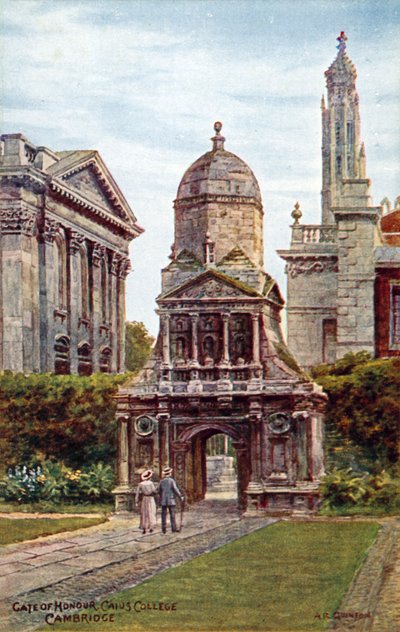 Becsületkapu, Caius College, Cambridge alkotó: Alfred Robert Quinton