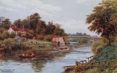 Holt Fleet, Worcester közelében alkotó: Alfred Robert Quinton