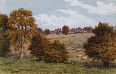 Knole Park, a Tonbridge Roadról, Sevenoaks alkotó: Alfred Robert Quinton