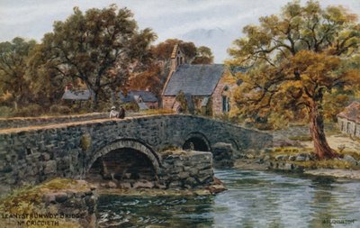 Llanystrumwdy híd, Nr. Criccieth alkotó: Alfred Robert Quinton