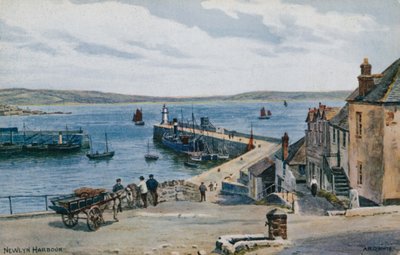 Newlyn kikötője alkotó: Alfred Robert Quinton