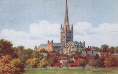Norwichi katedrális (színes litó) alkotó: Alfred Robert Quinton