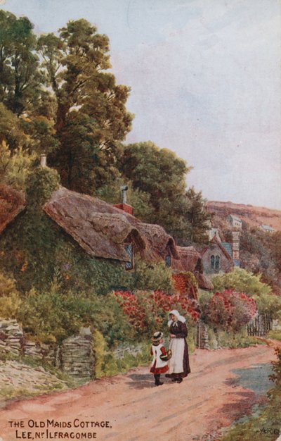Old Maids Cottage, Lee, Ilfracombe alkotó: Alfred Robert Quinton