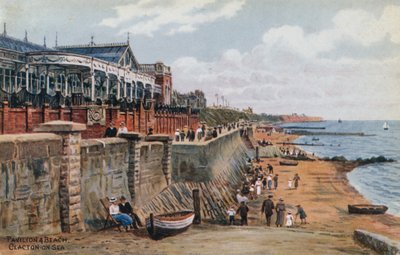 Pavilion und Beach, Clacton-on-Sea alkotó: Alfred Robert Quinton