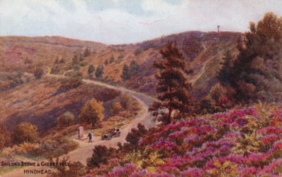 Matrózkő és Gibbet-hegy, Hindhead alkotó: Alfred Robert Quinton